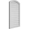 Ekena Millwork Arch Top Surface Mount PVC Gable Vent: Non-Functional, w/2"W x 1-1/2"P Brickmould Frame, 24"W x 38"H GVPAR24X3802SN - alternate 4